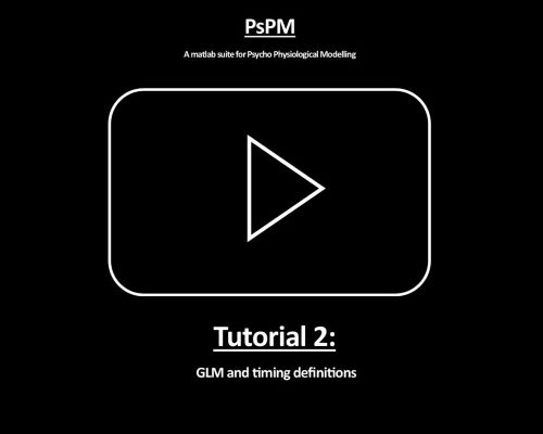 PsPM Tutorial 2